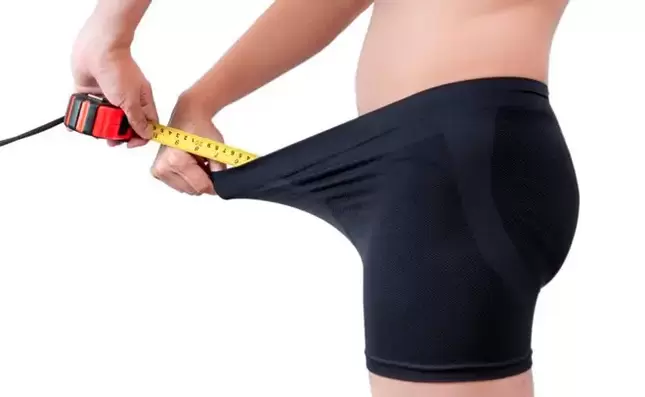 Measure penis before exercise to increase size