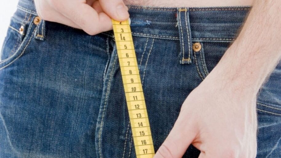 Measure penis size after enlargement